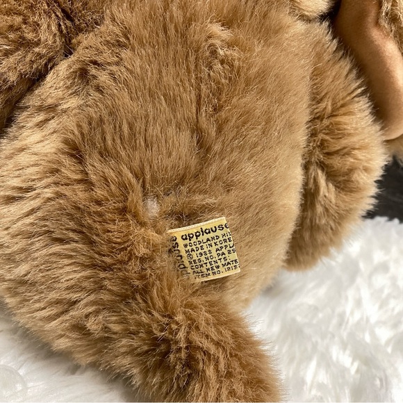 APPLAUSE STRUDEL DOG PLUSH TONGUE OUT STUFFED ANIMAL SOFT CUDDLY TOY - Picture 7 of 8